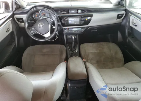 2014 Toyota Corolla L z USA, uszkodzony, nr VIN 2T1BURHE2EC221744